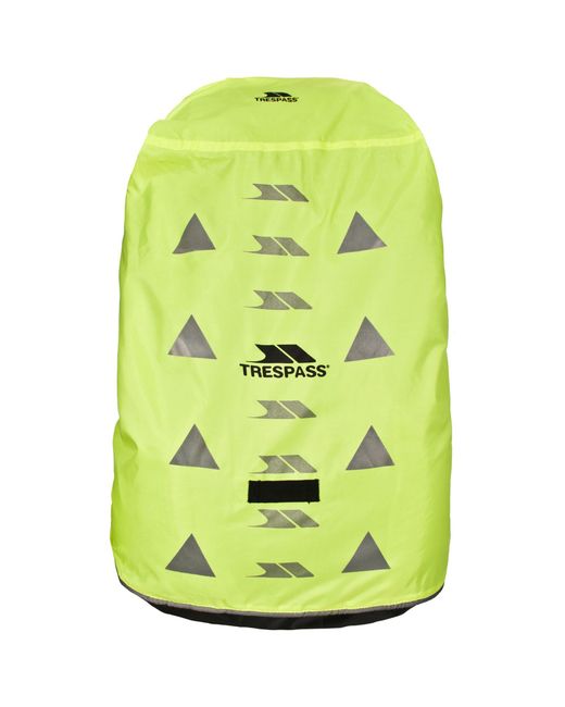 Trespass Green Sulcata Reflective Rucksack/Backpack Cover