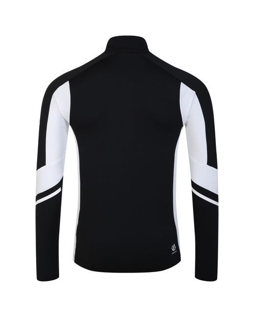 Dare 2b Black Speed Core Stretch Half Zip Base Layer Top for men