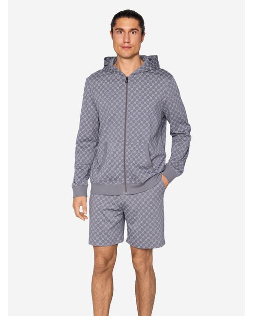 Joop! Mannen Pyjama Top Leisure in het Blue voor heren