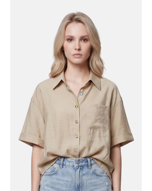 Chiara Ferretti Blouse in het Natural