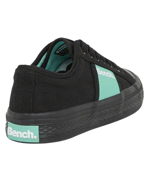 Bench Vicky Canvas Trainers in het Black