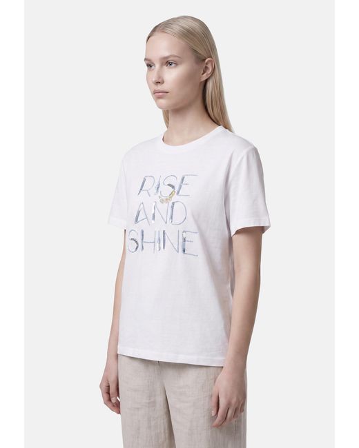 Chiara Ferretti T-Shirt in het White