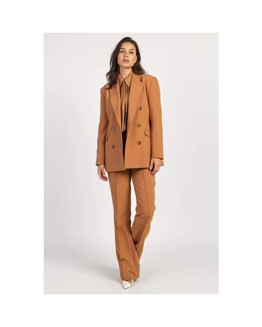 Aaiko Hanna Pants in het Brown