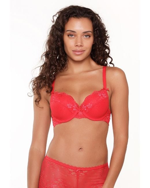 Lingadore Red Daily Push Up Bra