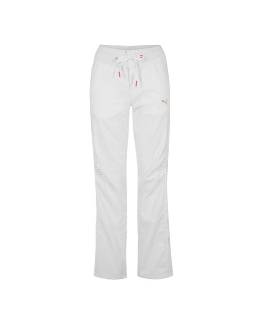 PUMA Geweven Broek in het White