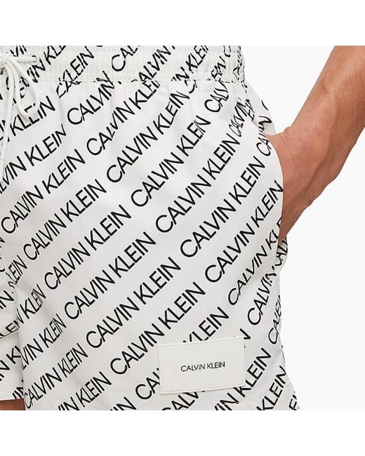 Calvin Klein Calvin Klein Herenbadpakken in het White voor heren
