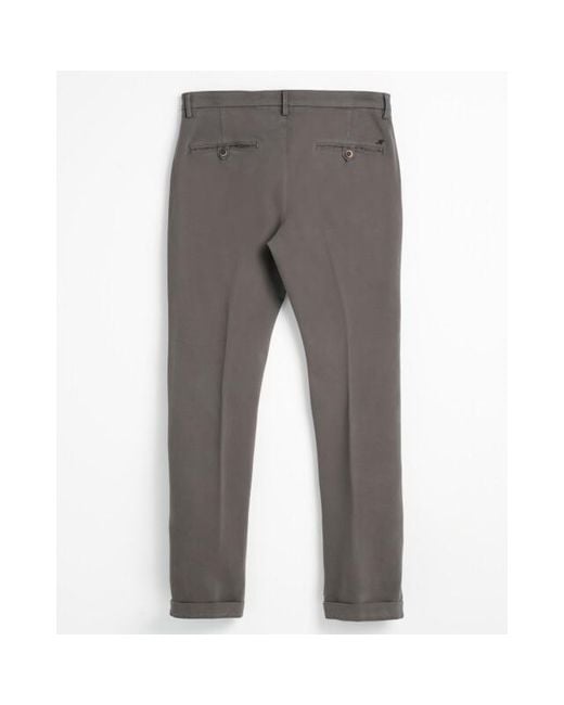 Mason's Chino in het Gray voor heren