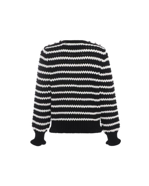 faina Black Pullover Damen