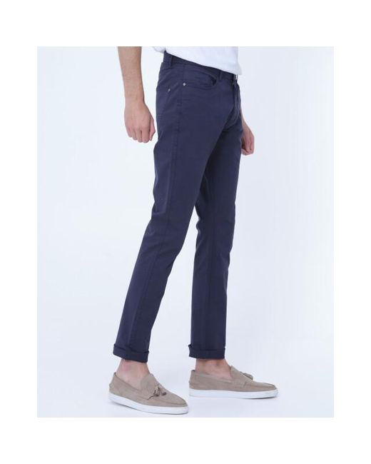 Campbell 5-Pocket in het Blue voor heren