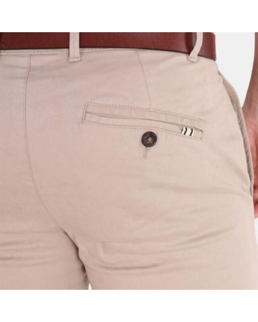Solid Solid Casual Short in het Natural voor heren