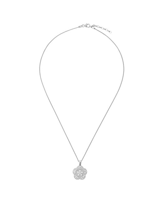 Orphelia Metallic 925 Sterling Chain With Pendant