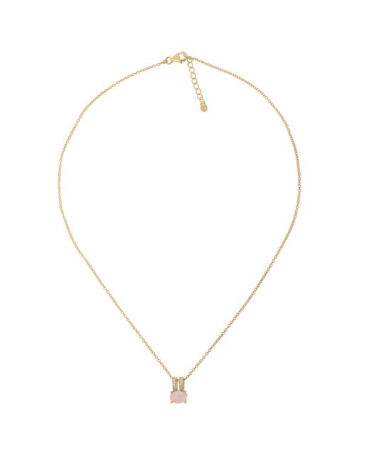 Orphelia Metallic 'Alena' 925 Sterling Chain With Pendant