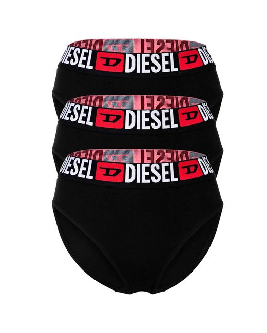 DIESEL Sam-D-Core-3Pack Slip in het Black