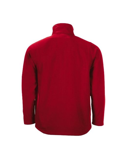 Sol's Race Soft Shell Jas (Peperrood) in het Red voor heren