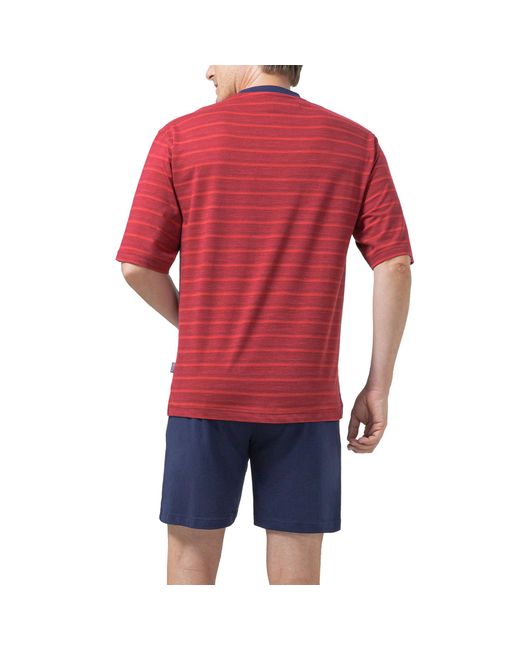 Hajo Pyjama in het Red voor heren