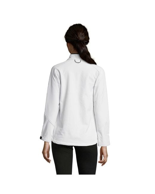 Sol's Roxy Soft Shell Jas in het White