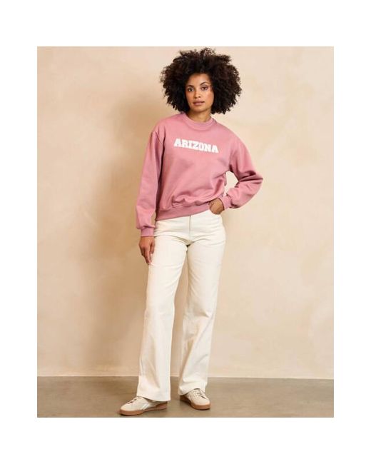 Lofty Manner Sweat Ra14 Nayla in het Pink