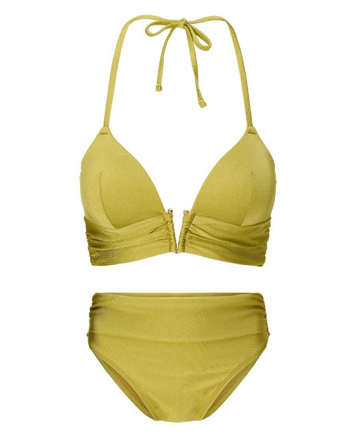 Lingadore Green Triangle Padded Bikiniset