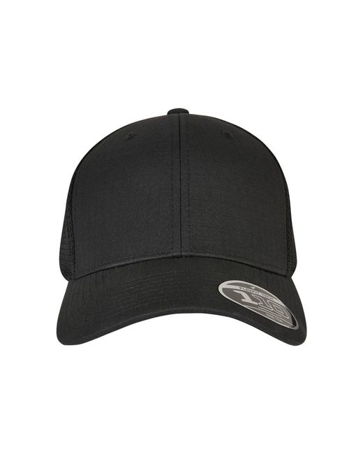Flexfit Black Baseball-Mütze Netzmaterial