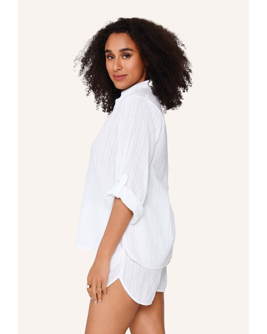 Lingadore Shortama Set in het White