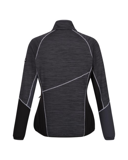 Regatta Black Ladies Hepley Ii Full Zip Fleece Jacket (Seal/