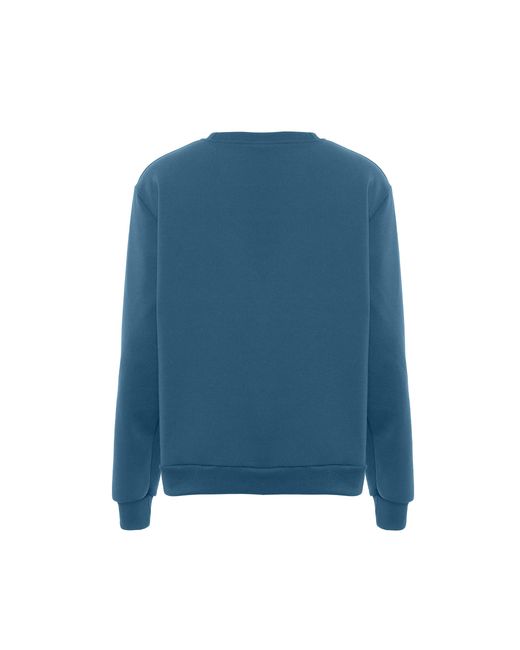Mo Sweatshirt Denimblauw in het Blue voor heren