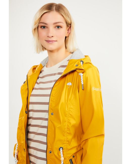 Schmuddelwedda Mackintosh Dames Mosterd in het Yellow