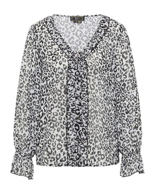 faina Blouse Ikita in het Gray