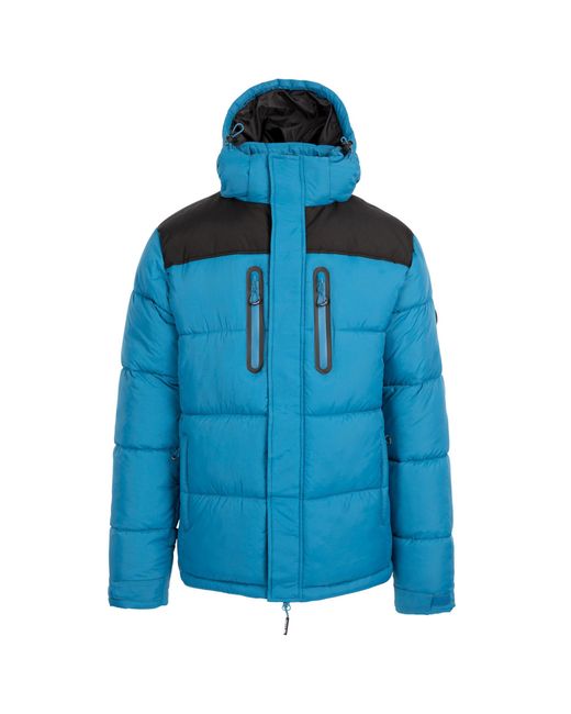 Trespass Blue Parkstone Quilted Jacket (Bondi) for men