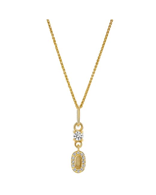 Orphelia Metallic 'Lily' 925 Sterling Set: Necklace + Earrings + Ring
