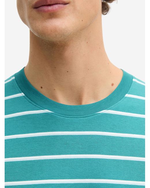 Marc O' Polo Marc O'Polo Mannen T-Shirt Mix N Match in het Blue voor heren