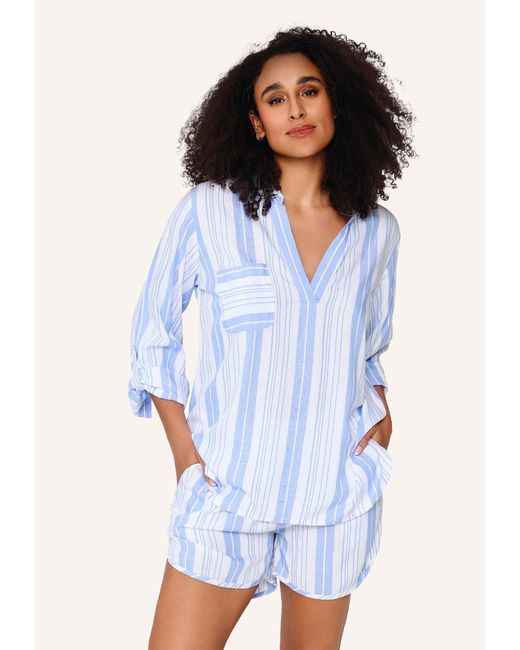 Lingadore Shortama Set in het Blue