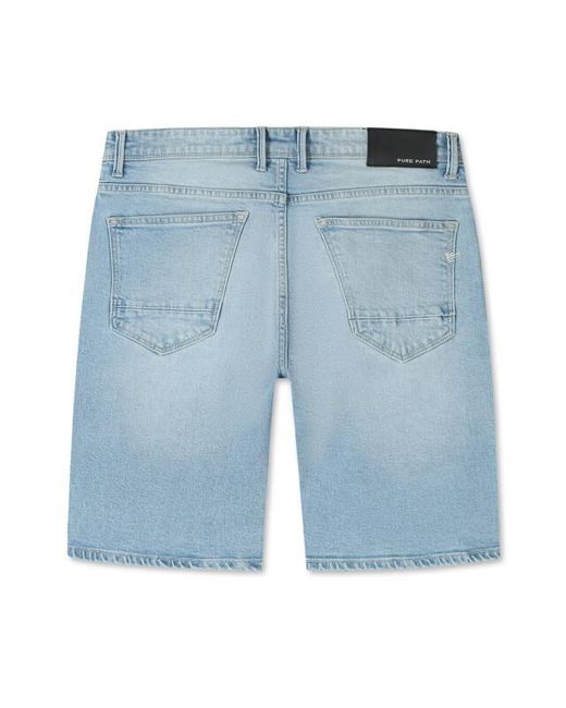Pure Path Short W1602 in het Blue voor heren