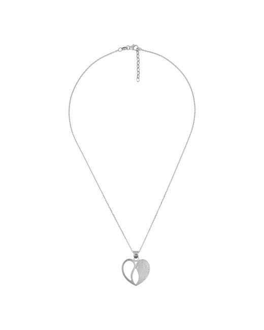 Orphelia Metallic 925 Sterling Chain With Pendant