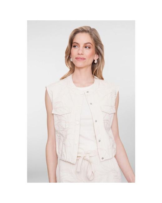 Geisha Jacket Ecru in het White