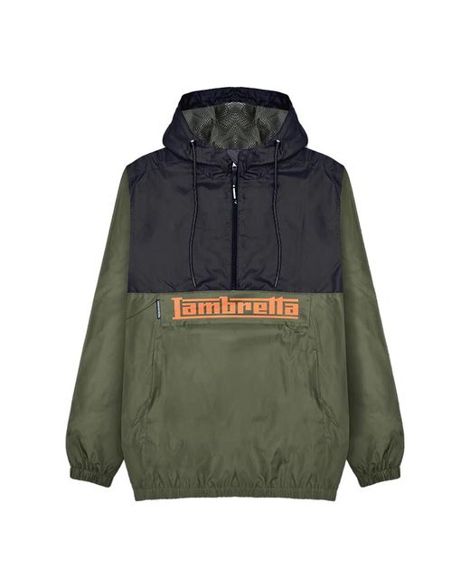 Lambretta Green Scooter Overhead Jacket for men
