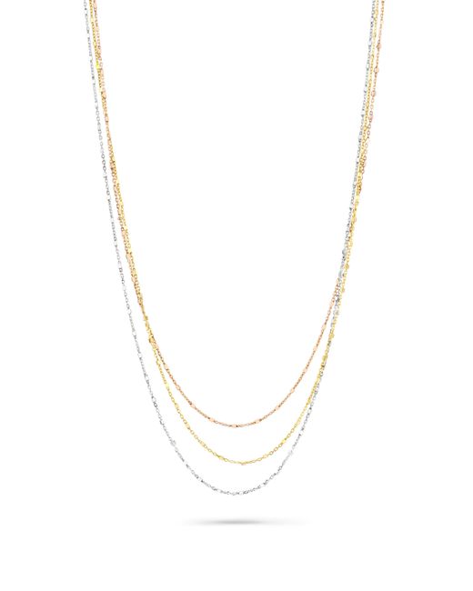 Orphelia White 925 Sterling Necklace