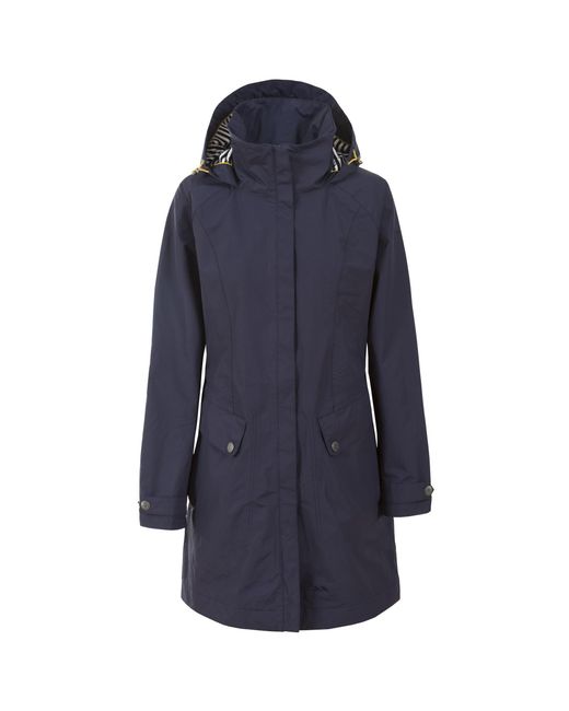 Trespass Blue Ladies Rainy Day Waterproof Jacket