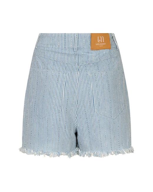 Lofty Manner Bermuda/Short Re232 Aleida in het Blue