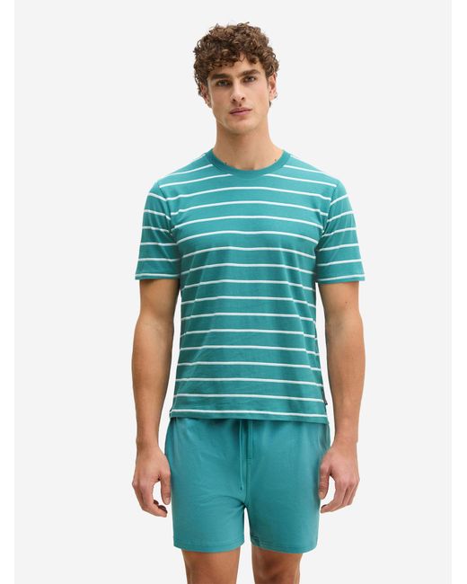 Marc O' Polo Marc O'Polo Mannen T-Shirt Mix N Match in het Blue voor heren