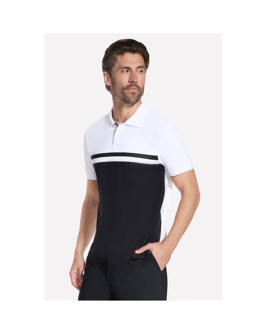 Skechers White Ace Tour Polo Shirt for men