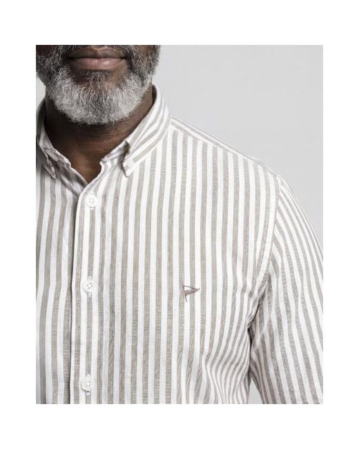 Campbell Casual Overhemd in het Gray voor heren