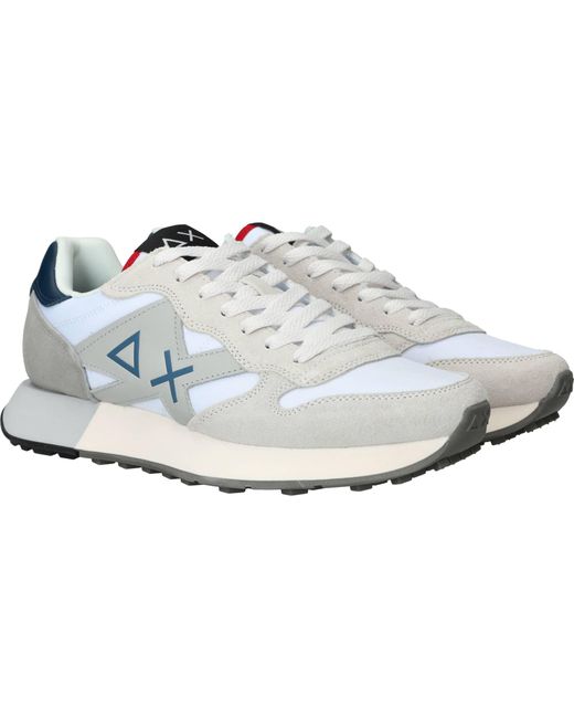 Sun 68 Jake 2.0 Solid Sneakers in het Blue voor heren