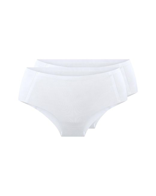 Lingadore 2-Pack Hipster in het White