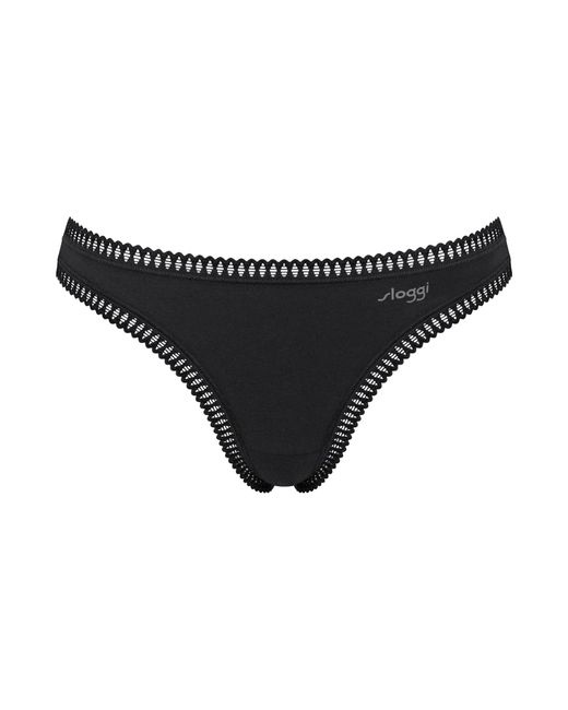 Sloggi String in het Black
