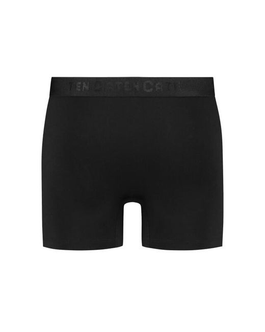 Ten Cate 32387 Basic Shorts 4-Pack in het Black voor heren