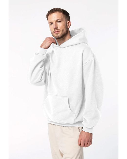 Basiclo Heavyweight Oversize Hoodie in het White