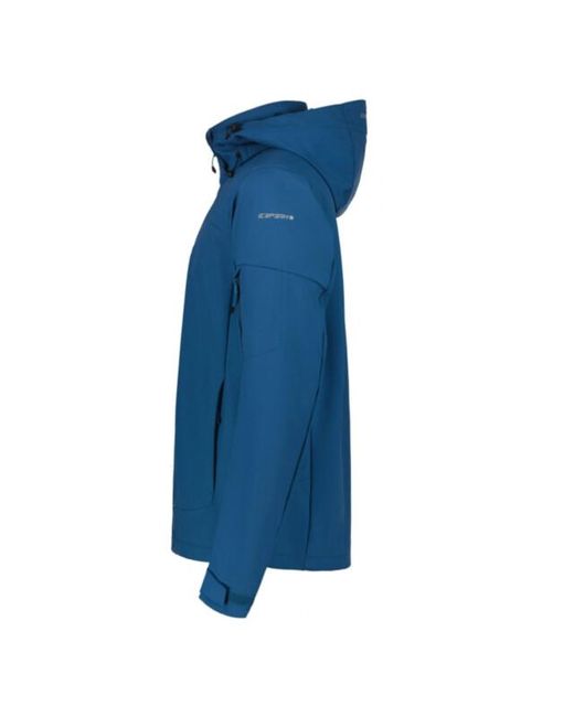 Icepeak Softshell Jas in het Blue voor heren