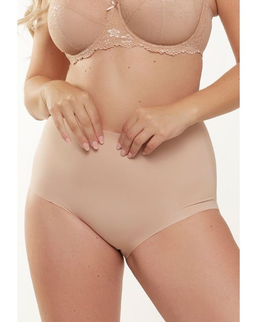 Lingadore 2-Pack Taille Slip in het Natural