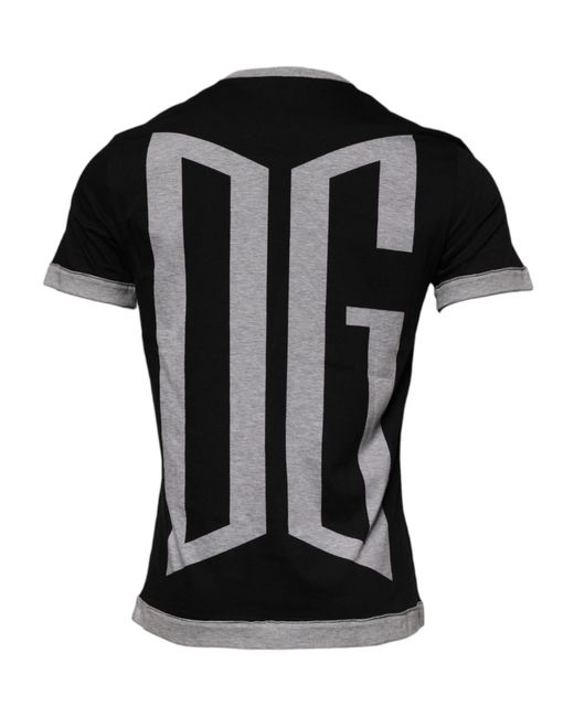 Dolce & Gabbana Dolce Gabbana T-Shirt in het Black voor heren